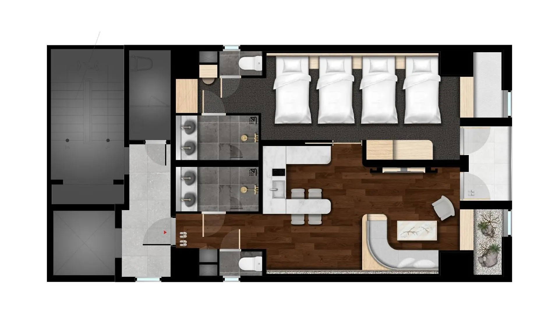 Hotel Uh Suite Namba Station Osaka